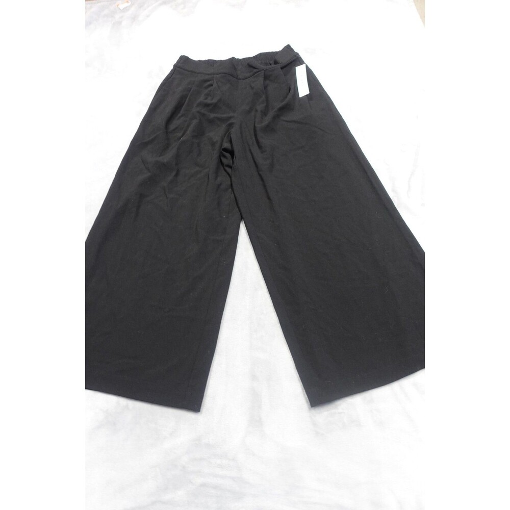 NWT Tribal Womens Size P/L Petite Large Black Ankle Trousers